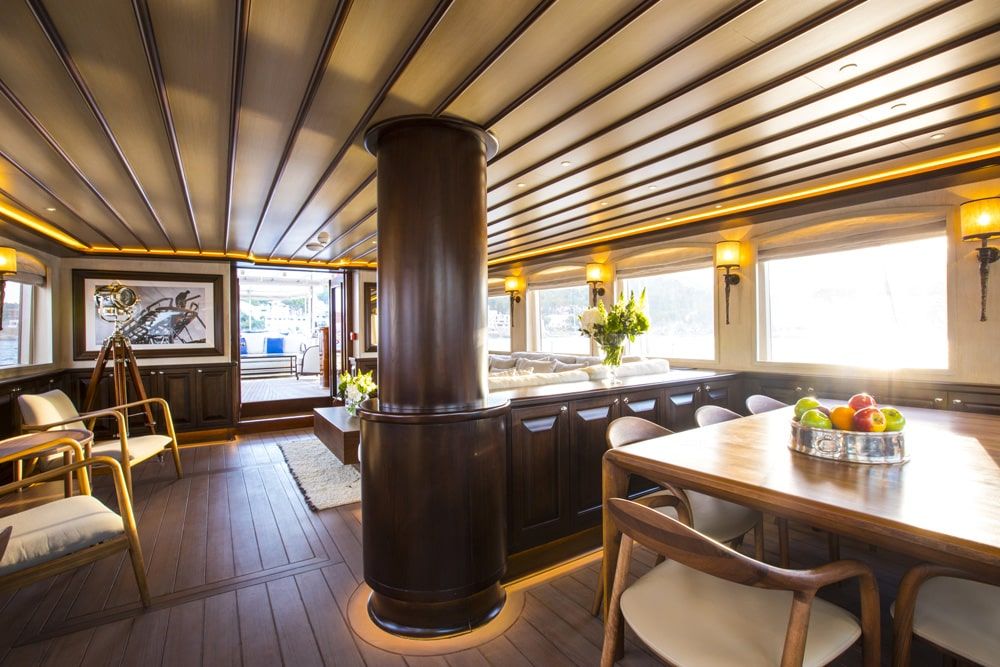 Satori Yacht sala da pranzo