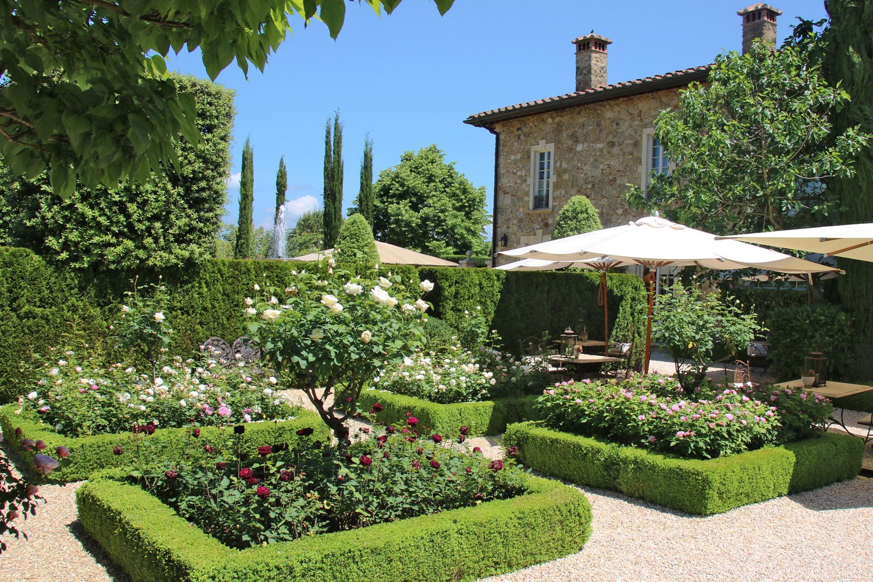 Borgo Santo Pietro - Our gardens