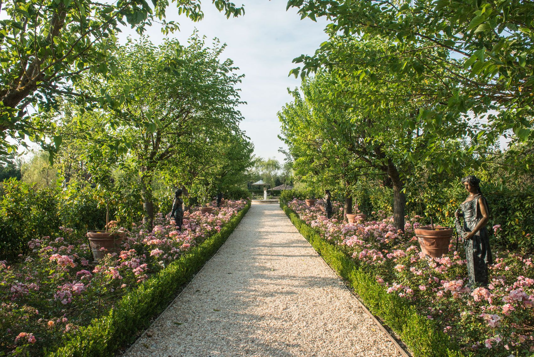 Borgo Santo Pietro - formal gardens