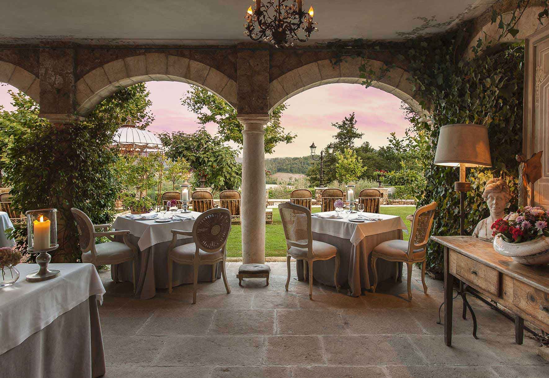 borgo santo pietro resturant
